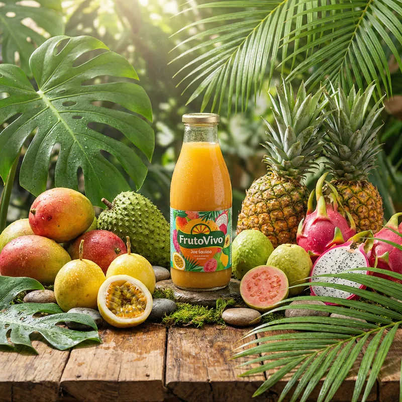 Fresh Tropical Juice - FrutoVivo Experience