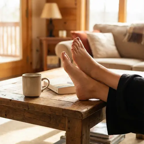 Elegant Bare Soles - Sensual Foot Photography