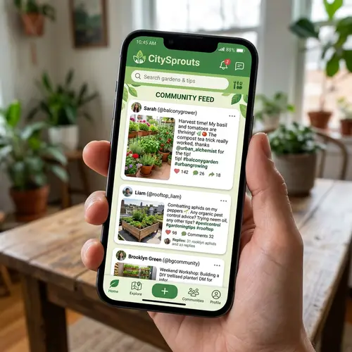 Urban Gardening Social Network: Tips & Techniques for Gardeners