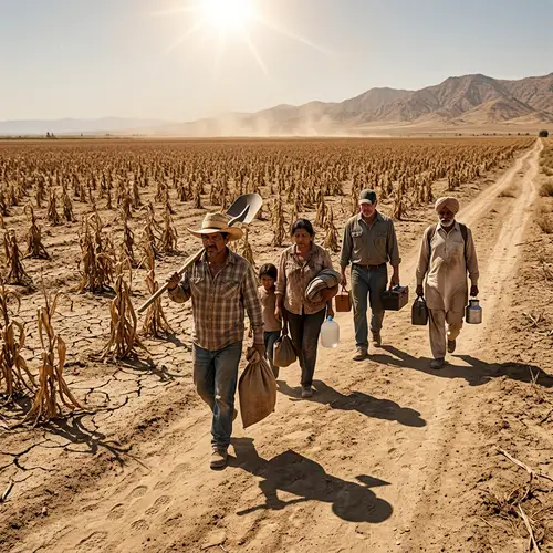 Drought Forces Farmers to Abandon Fields | Diversity in Agriculture