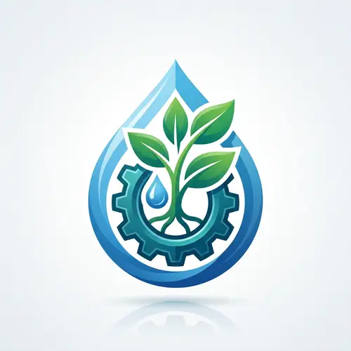 Innovative Agriculture Water Conservation Icon
