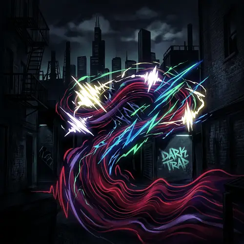 Edgy Dark Trap Music Visuals and Themes