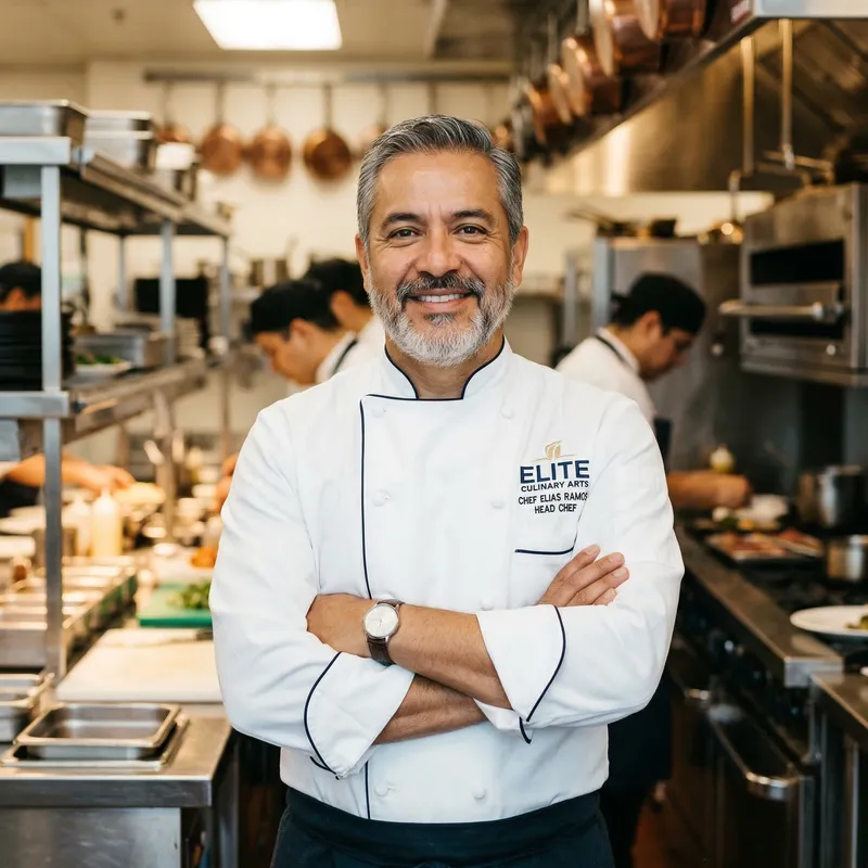 Professional Chef Headshot – Culinary Expertise