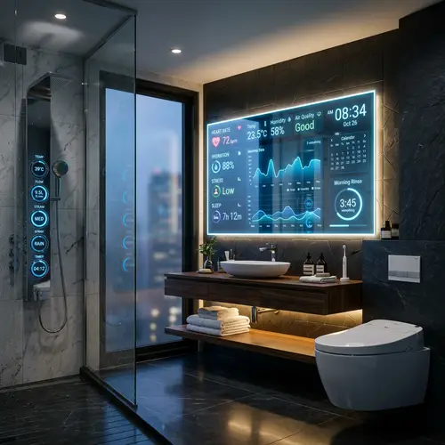 Advanced Smart Bathroom Design Ideas