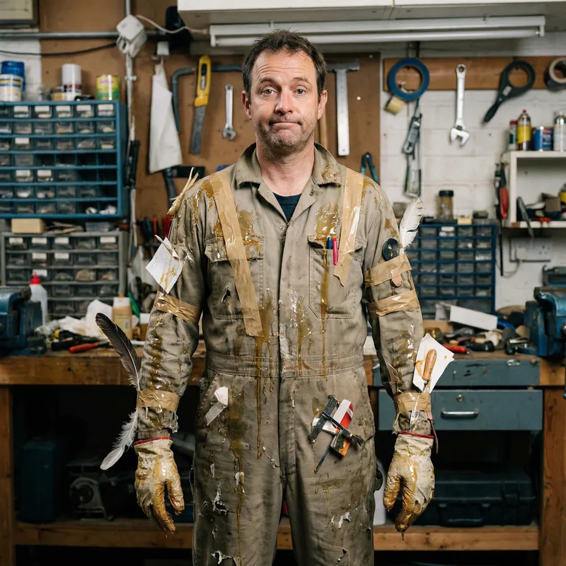 Sticky Man: Fun and Unique Art