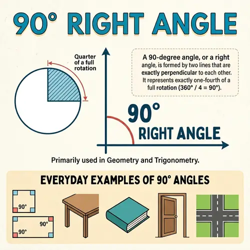 Understanding the 90-Degree Angle in Mathematics