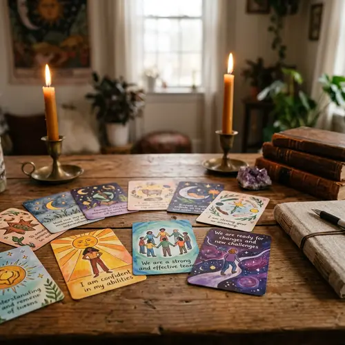 Empowering Affirmations with Tarot Card Insights