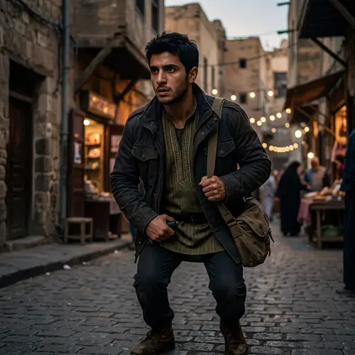 Intense Middle-Eastern Vengeance: Enthralling Movie Scene