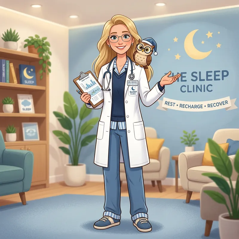 Meet Dr. Wendy: Your Sleep Clinic Mascot