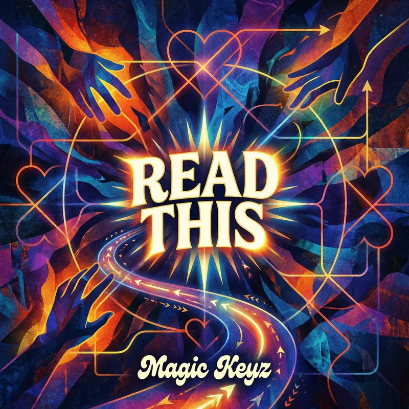 Read This - Magic Keyz Song Cover Art Design