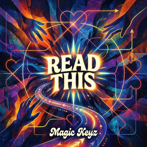Read This - Magic Keyz Song Cover Art Design