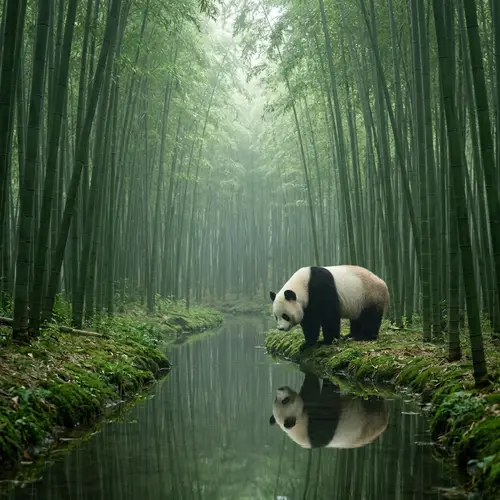 The Lonely Panda's Unlikely Friendship
