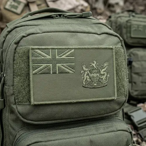 Ranger Green British Hong Kong Flag Design