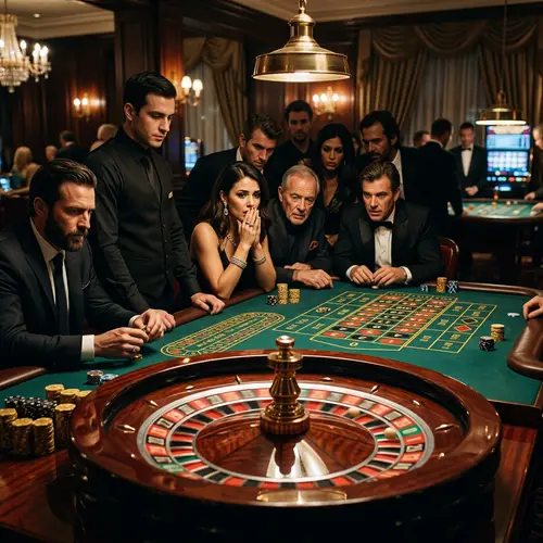 Intriguing & Mysterious Casino Roulette Wheel
