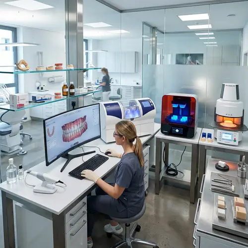Advanced Digital Dental Studio for Precision and Efficiency