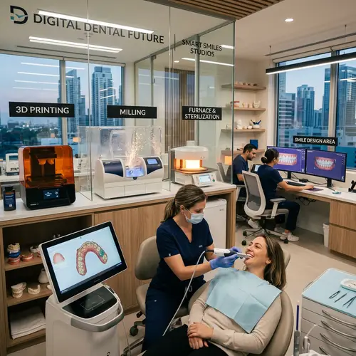 Future-ready Digital Dental Studio with 3D Printing & Innovative Design