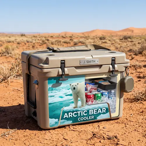 Arctic Bear Cooler - Stay Cool in the Desert