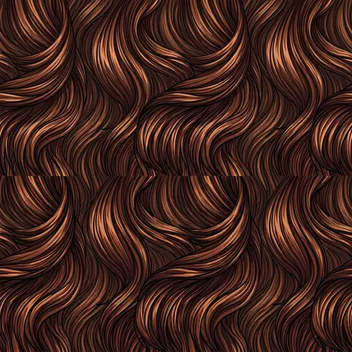 Hair Texture Cell Shaded for Vroid Studio - Detailed Illustration