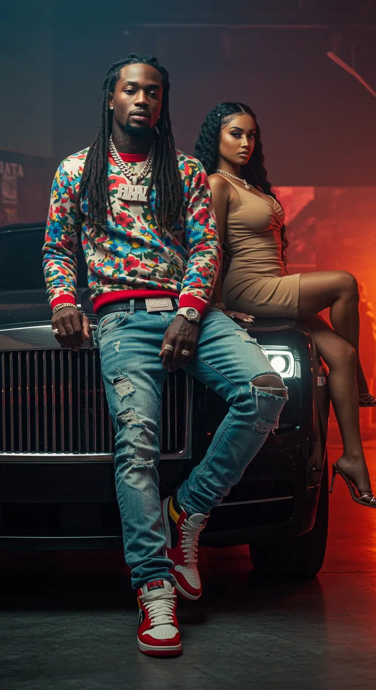 Luxury Hip Hop Lifestyle: Music Mogul & Elegant Wife