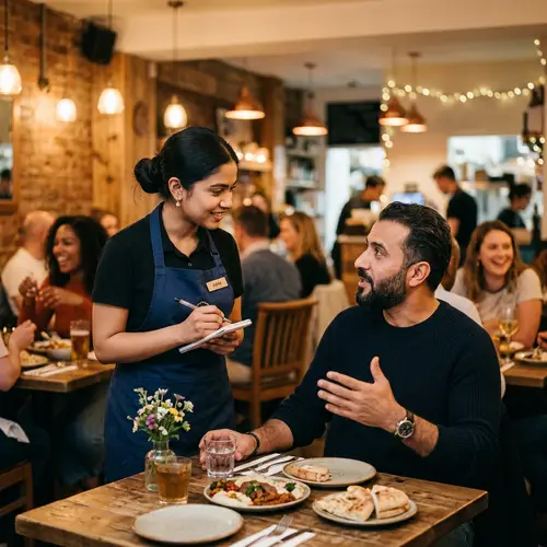 Active Listening in Hospitality: A Welcoming Scene