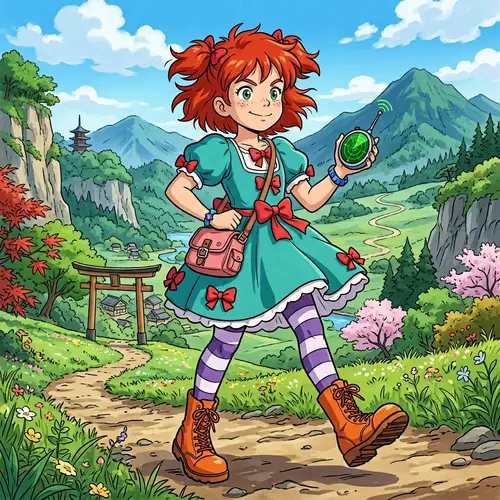 Discover Bulma: Adventure Awaits in Teal Dress