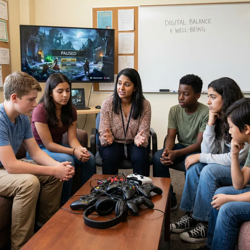 Diverse Kids Counseling for Online Gaming Addiction - Guidance and Counseling Session