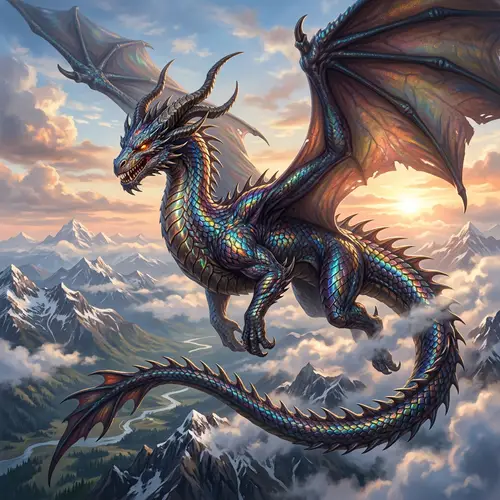 Mythical Dragon: Majestic Creature of Legends