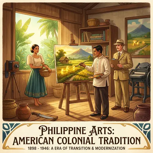 Philippine Arts: American Colonial Tradition Artwork
