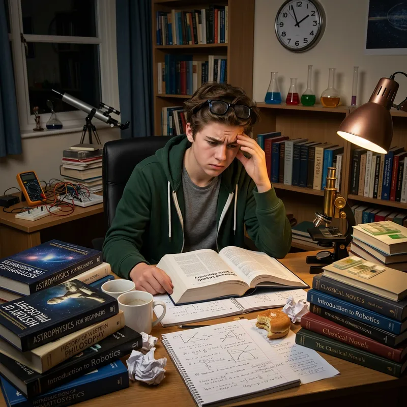 Struggles of a Young Student: Embracing Limitations and Curiosity