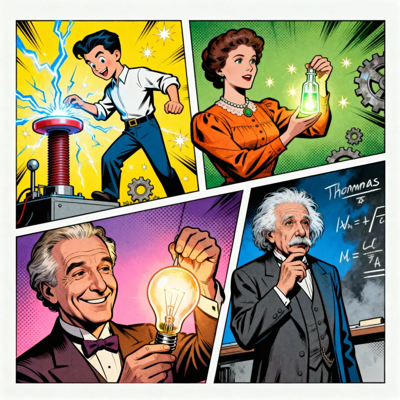 The Evolution of Technology: A Comic Strip Journey