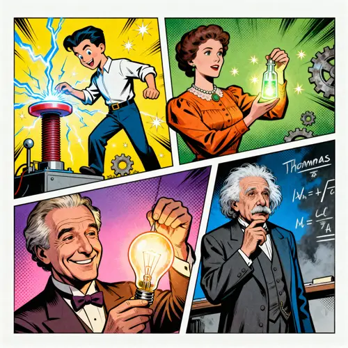 The Evolution of Technology: A Comic Strip Journey