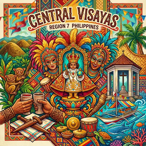 Vibrant Representation of Central Visayas Culture