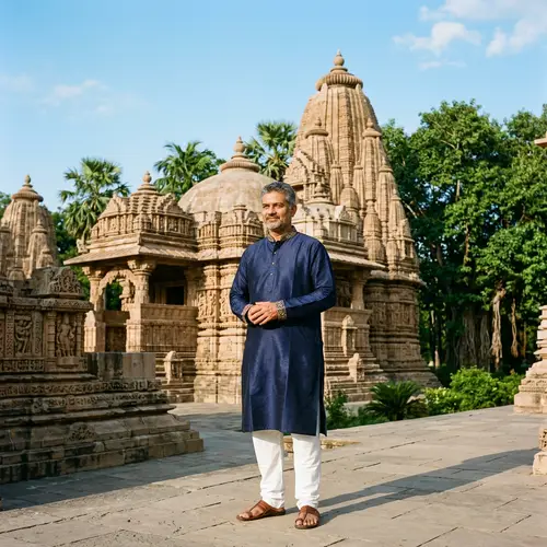 Indian Politician At Ram Mandir | Temple Grandeur