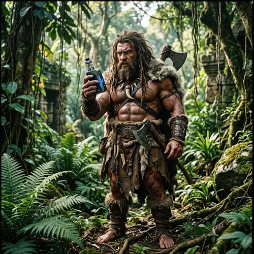 Barbarian Vaping Pod - Clash of Clans Character Concept