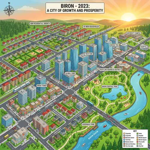 City of Biron 2023: A Vibrant and Prosperous Urban Landscape