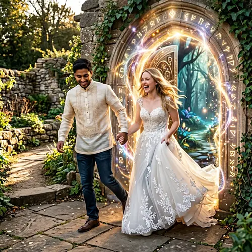 Magical Transformation: Barong Tagalog & Wedding Gown Surprise