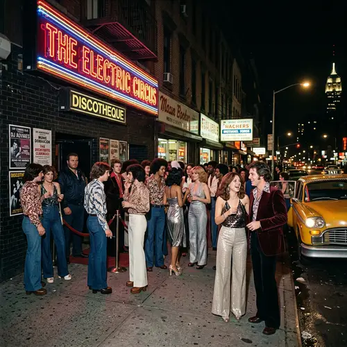 1970s New York Night Town Disco Experience
