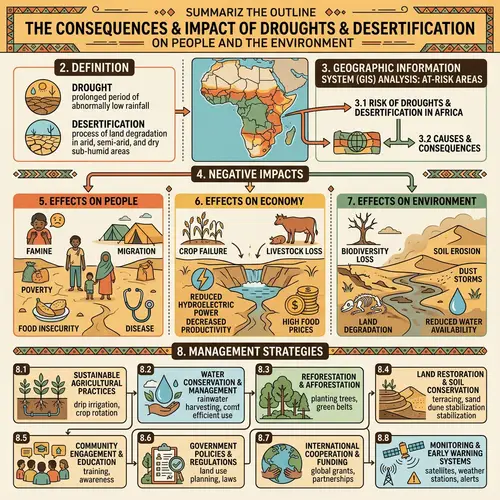 Droughts and Desertification: Impacts on People & Environment