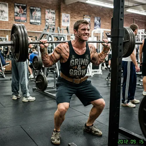 Human-Tiger Bodybuilding: Strength and Transformation