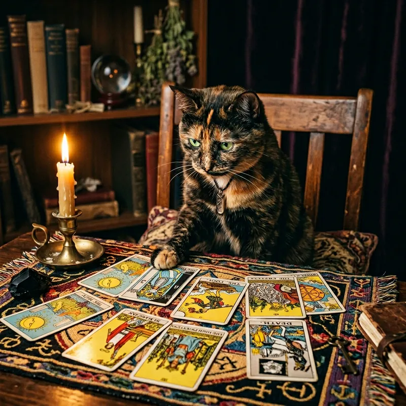 Mystical Tortoiseshell Tarot Cat Insights Mystical Tortoiseshell Tarot Cat Insights