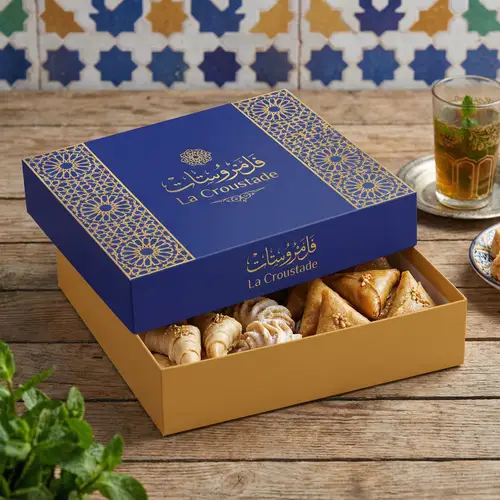 La Croustade: Moroccan Pastry Box in Two Colors
