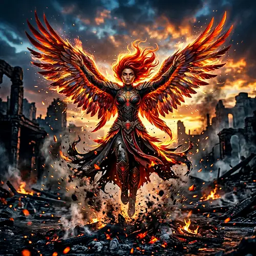 Phoenix Transformation: Rise Stronger from Ashes