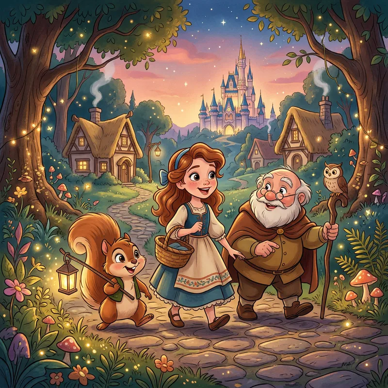Enchanting Disney Animation Style for Family-Friendly Fun