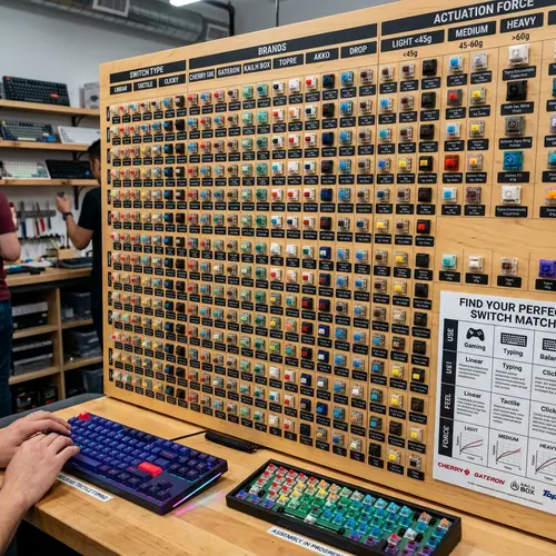 Ultimate Guide to Mechanical Keyboard Switches: Types, Brands, and Customization
