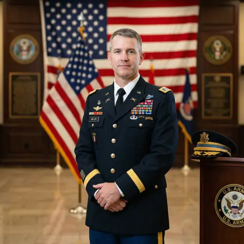 Dignified Military Portraits | Patriotism in Focus