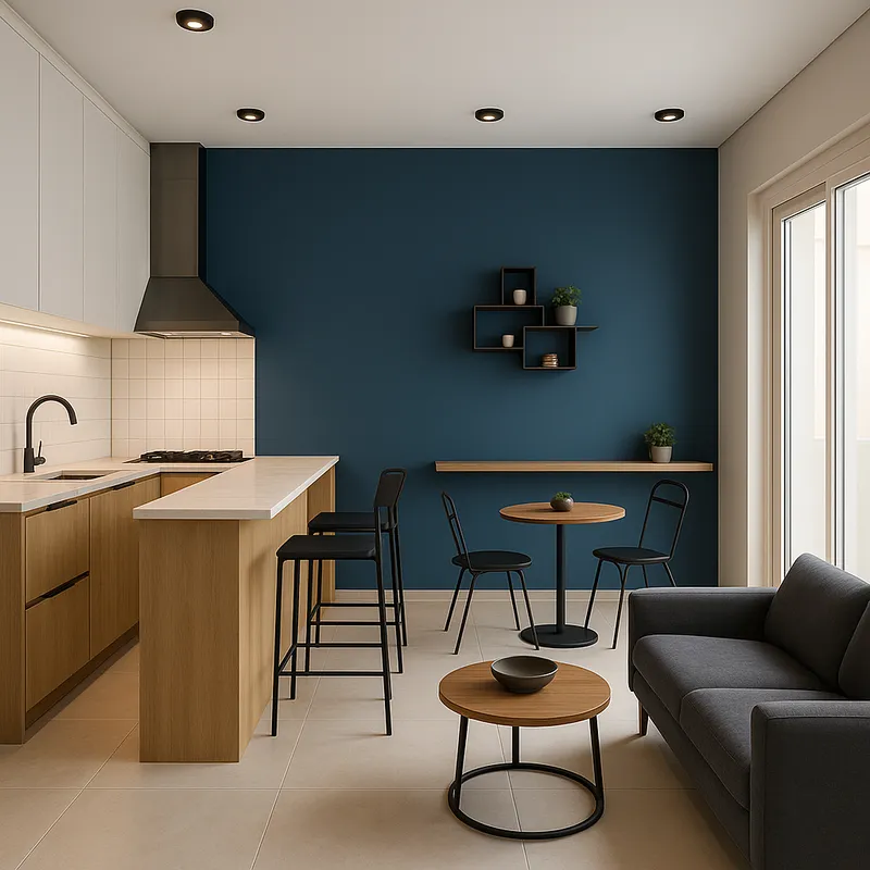 Small Kitchen and Living Room Redesign Ideas