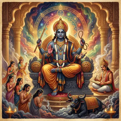 Dharmaraja: Hindu God of Death and Justice