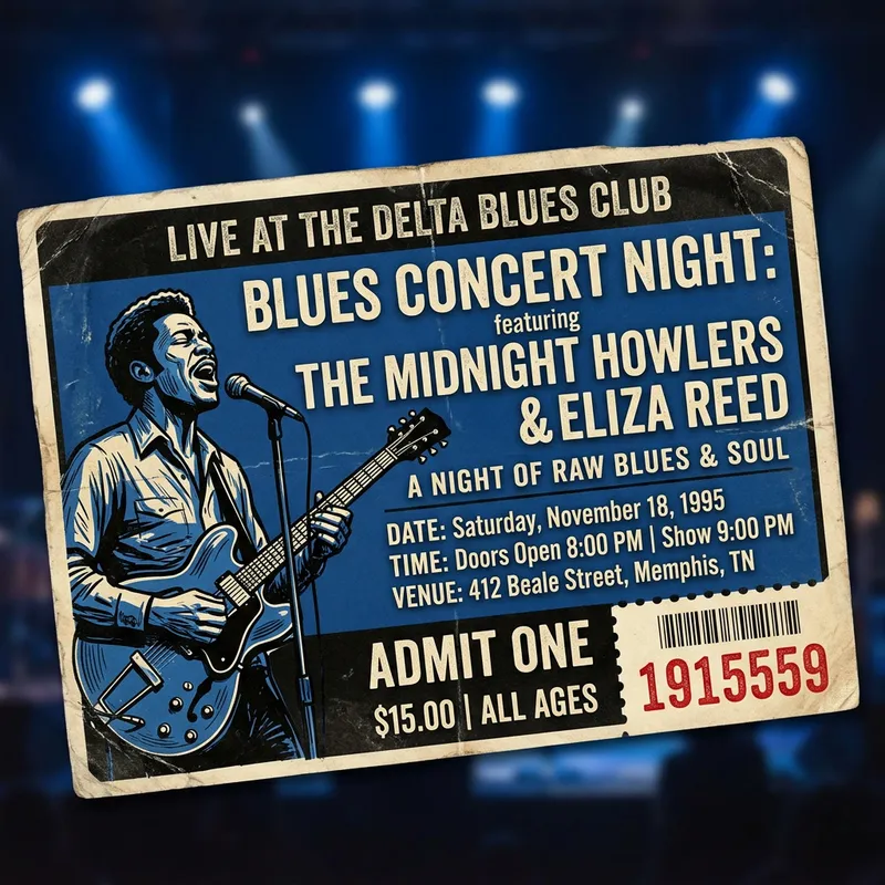 Blues Concert Highlights and Events
