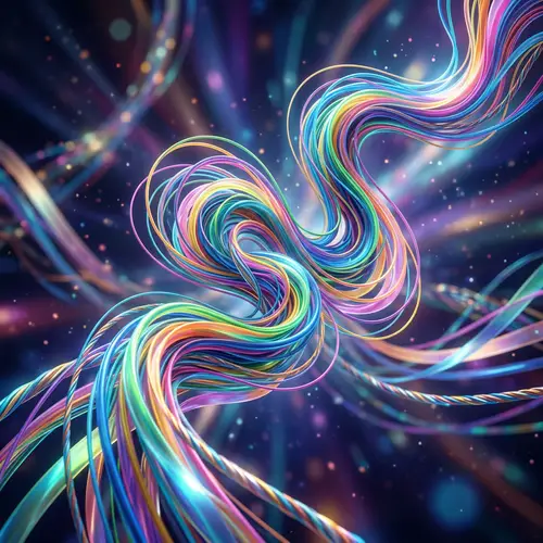 Visualizing Flexibility: Abstract Art Display