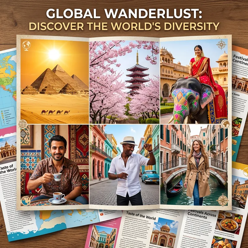 Explore Global Diversity: Int'l Tourist Guide